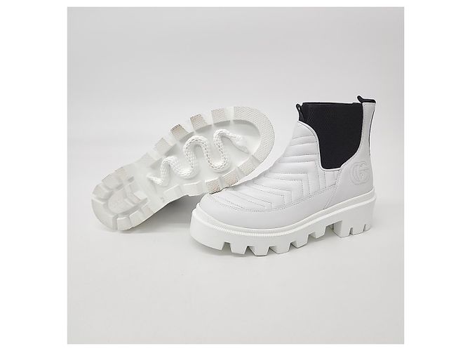 Botas Chelsea Matelassé Gucci - vista 4