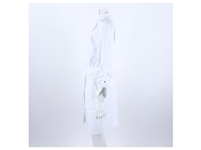 Chaqueta larga Hermès Blanco - vista 2