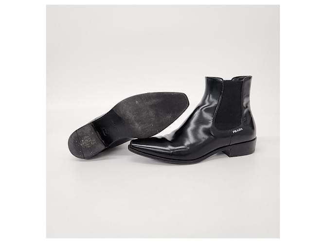 Stivaletti Prada Nero - vista 4