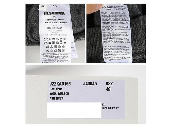 Jil Sander Wool Blend Jogger Pants Brown - view 14