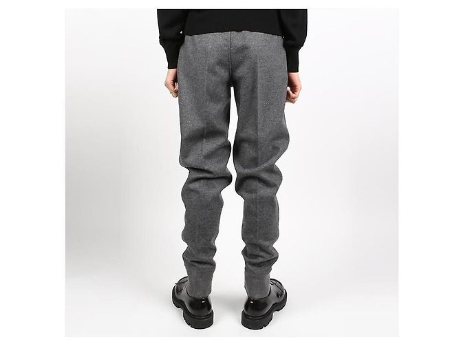 Jil Sander Wool Blend Jogger Pants Brown - view 4