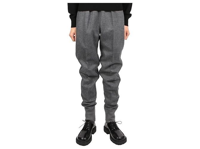 Jil Sander Wool Blend Jogger Pants Brown - view 8