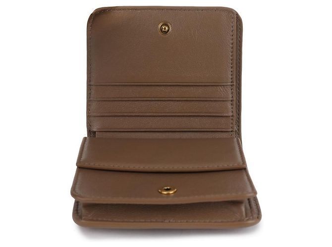 Balenciaga Signatur BB Monogramm beschichtete Geldbörse Braun - Ansicht 9