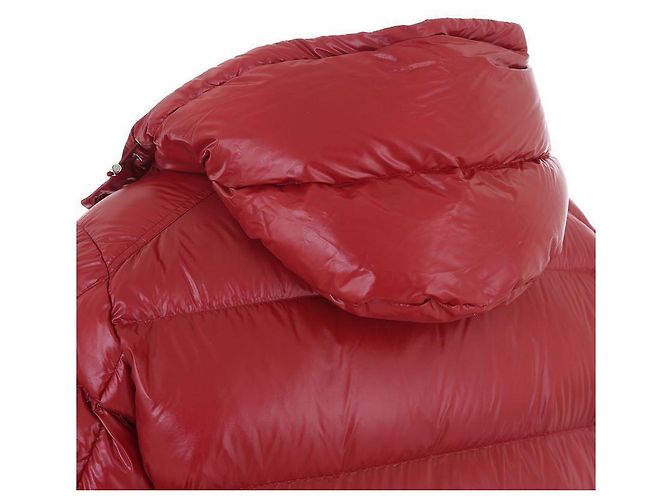 Moncler MALJASSET Piumino con Cappuccio Rosso - vista 11