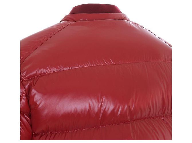 Moncler MALJASSET Piumino con Cappuccio Rosso - vista 12