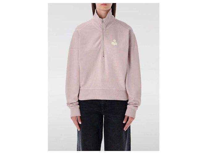 Isabel Marant Logo-Halbzip-Sweatshirt - Ansicht 4