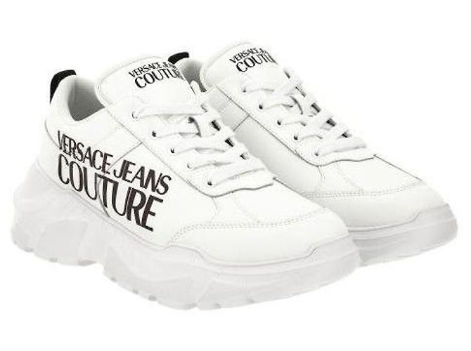 Versace Sneakers Speedtrack Bianco - vista 4