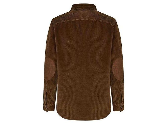 Ralph Lauren Klassisch geschnittenes Cordhemd mit Wildleder-Patch - Ansicht 5