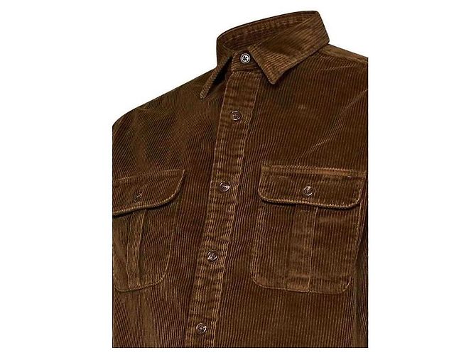 Ralph Lauren Klassisch geschnittenes Cordhemd mit Wildleder-Patch - Ansicht 6