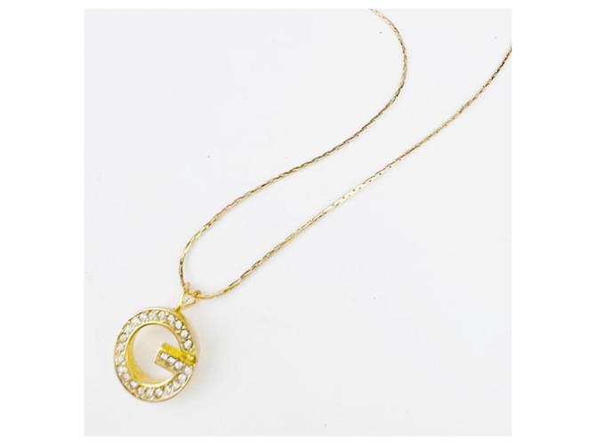 Givenchy Collar Péndulo Redondo Cubo con Logo Dorado - vista 2