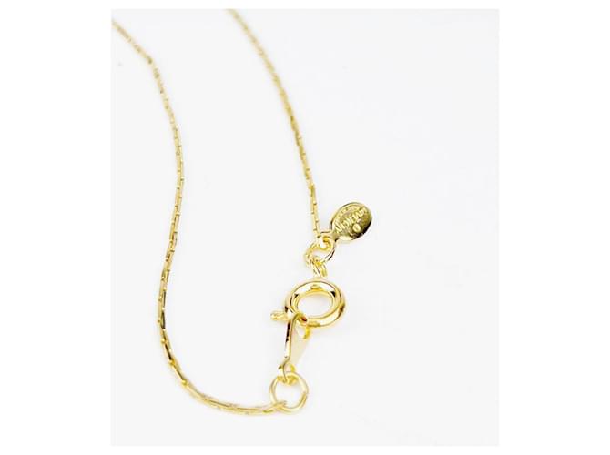 Givenchy Collar Péndulo Redondo Cubo con Logo Dorado - vista 5