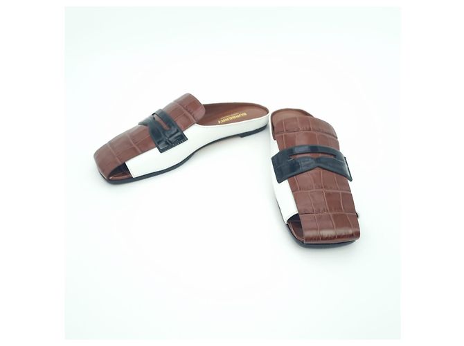 Burberry Panel Mule Braun - Ansicht 5