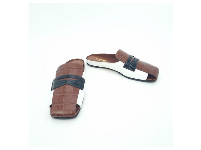 Burberry Panel Mule Braun - Ansicht 6