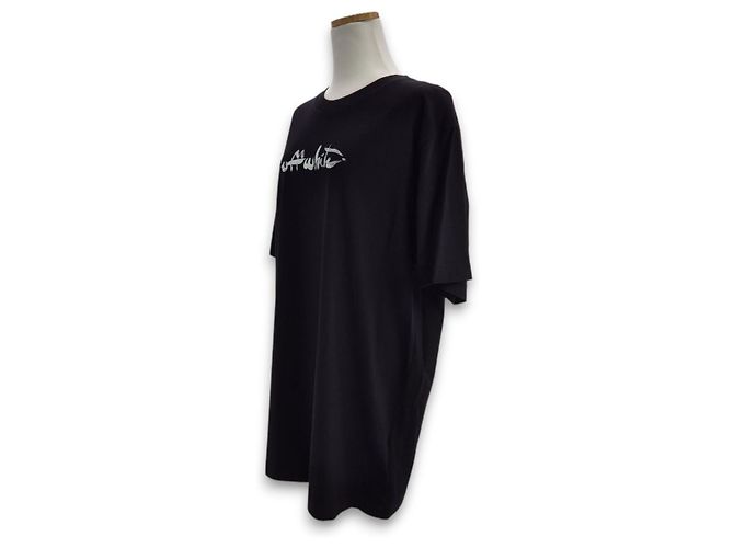 Off White Camiseta Preto - vista 2