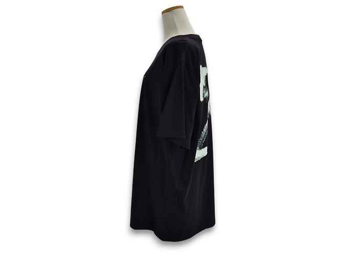 Off White Camiseta Preto - vista 3