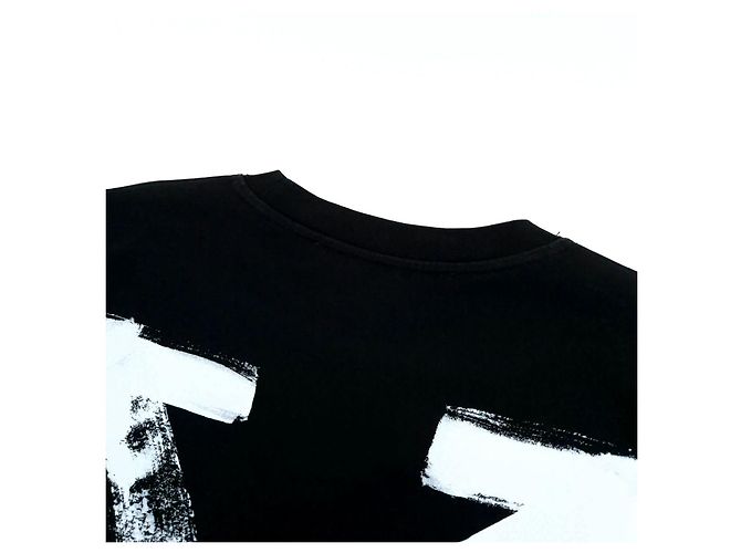 Off White Camiseta Preto - vista 7
