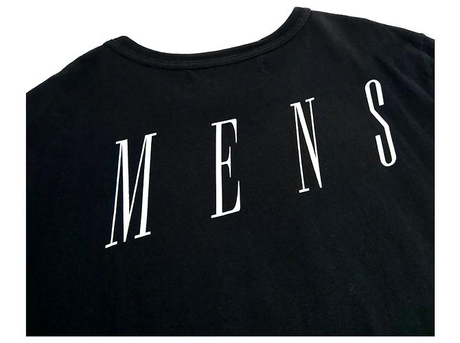 Off White T-Shirt mit kurzen Ärmeln Schwarz - Ansicht 7