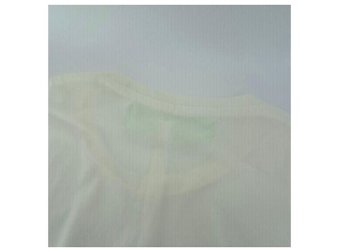 Off White T-Shirt mit kurzen Ärmeln Weiß - Ansicht 6