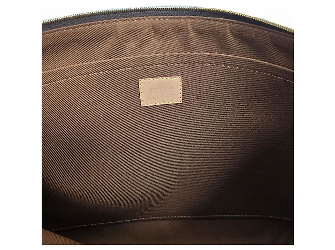 Louis Vuitton Borsa Clutch da Viaggio MM Monogramma Nero - vista 8