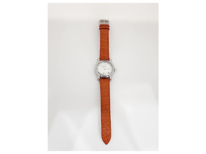 Chopard Orologio automatico da donna Happy Sport Moving Diamond Argento - vista 15