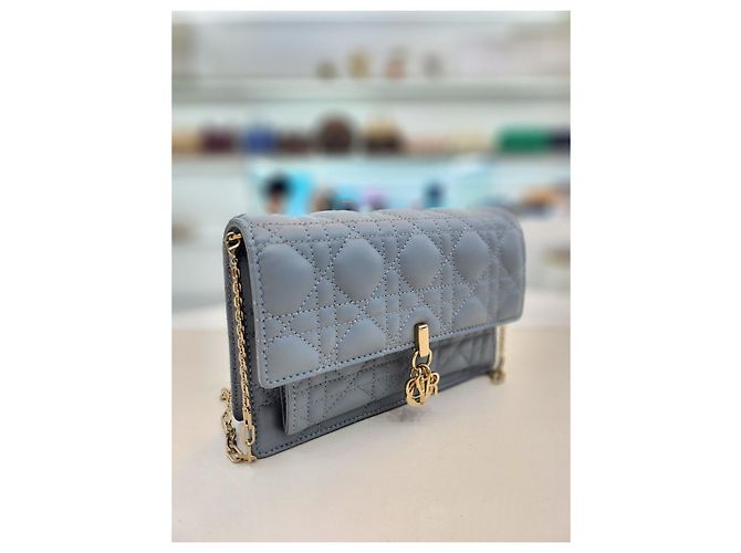 Dior Borsa a tracolla Daily Chain Pouch blu TU - vista 12