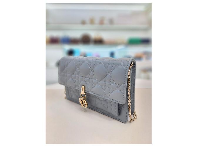 Dior Borsa a tracolla Daily Chain Pouch blu TU - vista 13