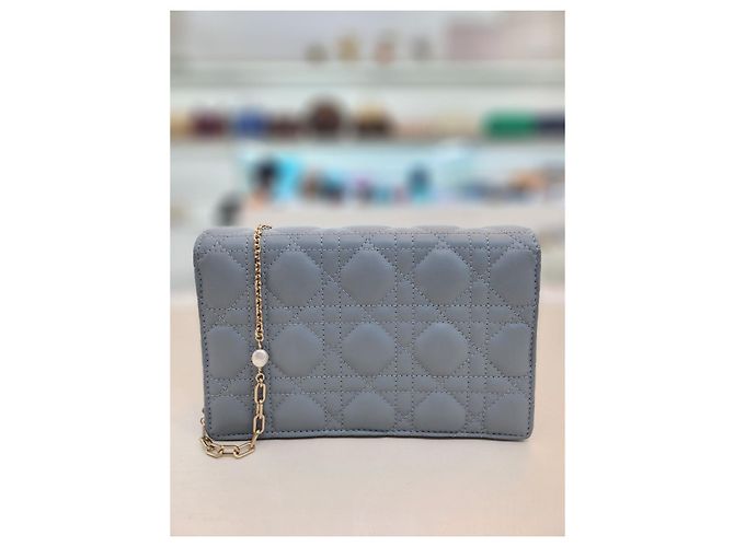 Dior Borsa a tracolla Daily Chain Pouch blu TU - vista 14