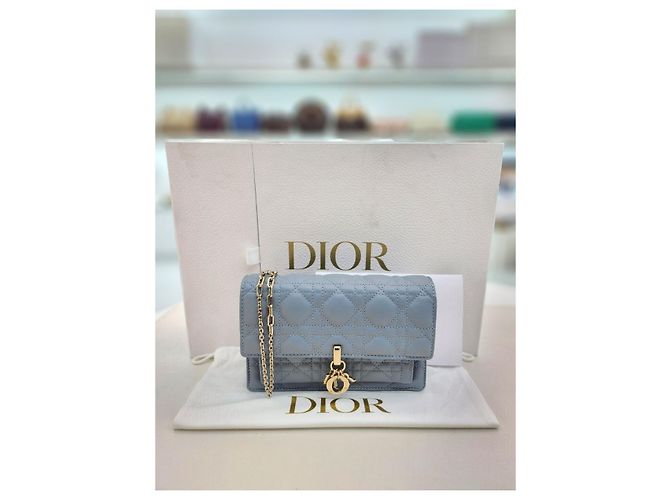 Dior Borsa a tracolla Daily Chain Pouch blu TU - vista 9