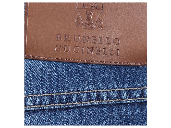 Pantaloni in denim Brunello Cucinelli - vista 4