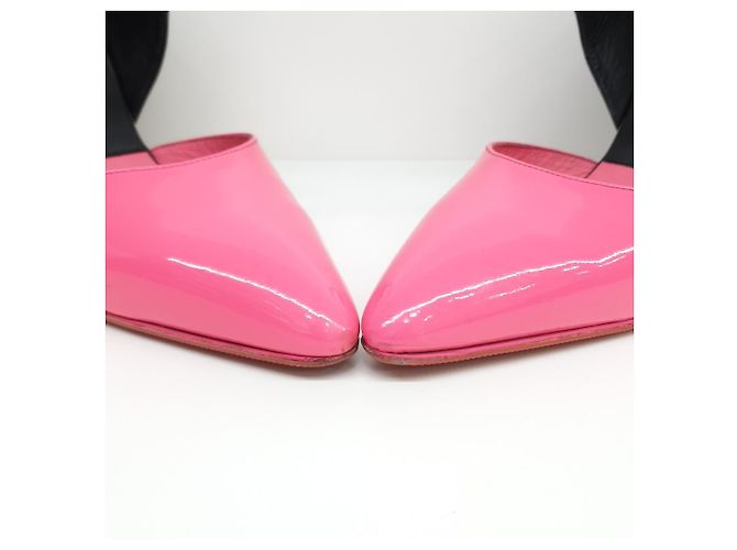 Scarpe in vernice bicolore Chanel Nero - vista 2