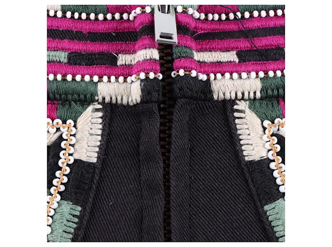 Falda Isabel Marant Negro - vista 4