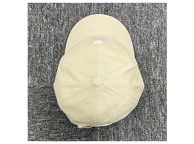 Isabel Marant Tyrony Logo Baseball Cap Ecru Pink (ECLP) Weiß - Ansicht 15