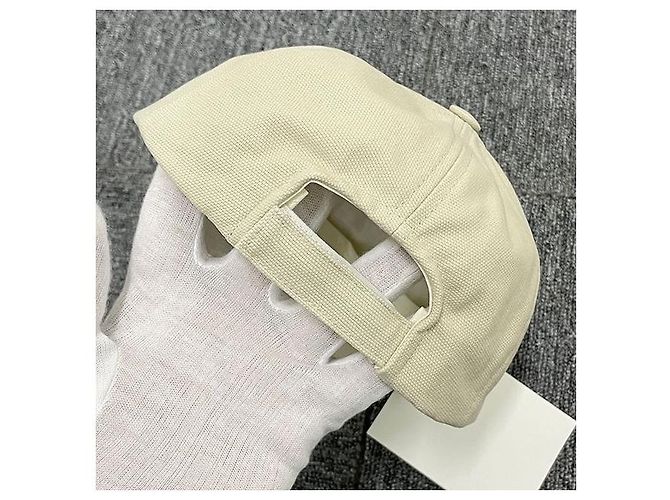 Isabel Marant Tyrony Logo Baseball Cap Ecru Pink (ECLP) Weiß - Ansicht 5