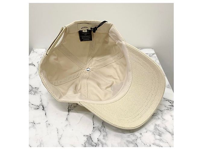 Isabel Marant Tyrony Logo Baseball Cap Ecru mit Stempel: ECBK Weiß - Ansicht 16