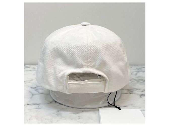 Isabel Marant TYRONY Logo Baseball Cap Weiß Smaragd Grün - Ansicht 4