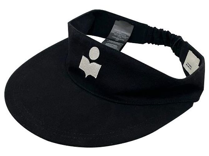 Cappello Visor Logo TYRY di Isabel Marant Étoile BKEC Bianco - vista 9