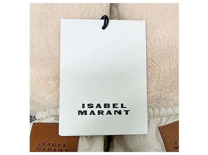 Isabel Marant Guanti Barka Mopolla Bianco - vista 22