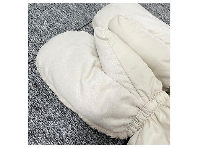 Isabel Marant Guanti Barka Mopolla Bianco - vista 6