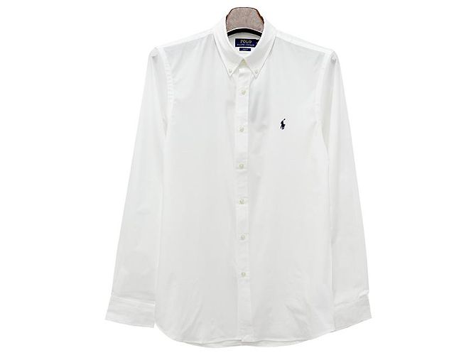 Camicia con logo ricamato Polo Ralph Lauren con pony Bianco - vista 13