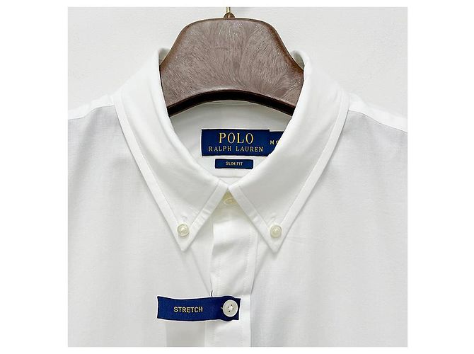 Camicia con logo ricamato Polo Ralph Lauren con pony Bianco - vista 17