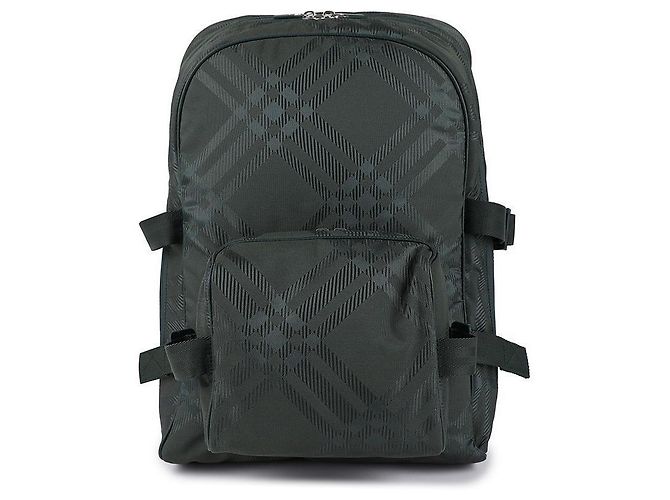 Burberry Men's Check Jacquard Backpack - view 3