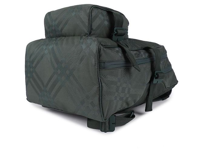 Burberry Men's Check Jacquard Backpack - view 6