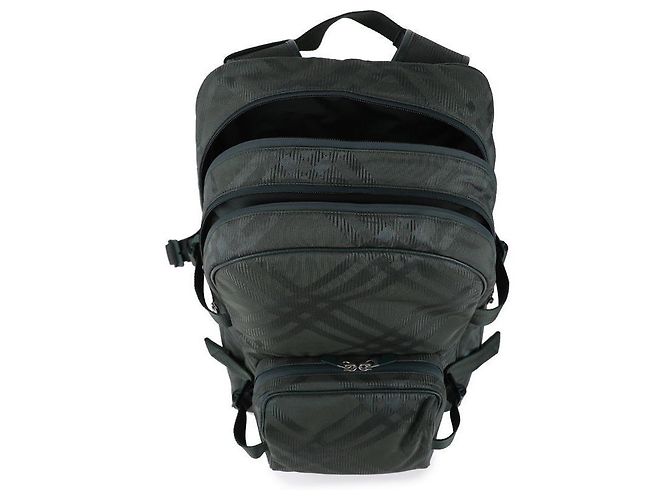 Burberry Men's Check Jacquard Backpack - view 7