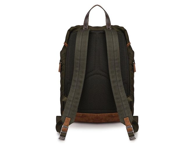 Prada Zaino in nylon Marrone - vista 5