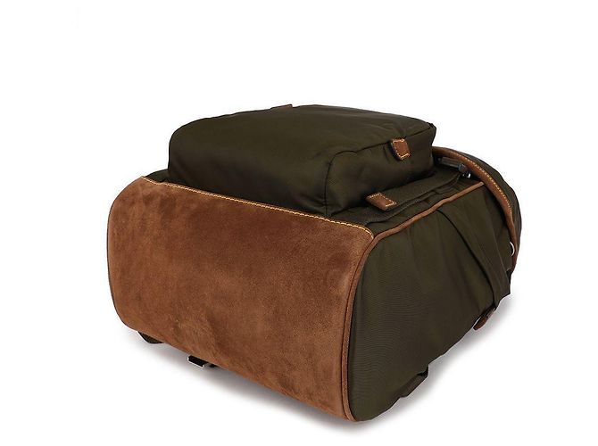 Prada Zaino in nylon Marrone - vista 6