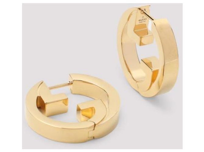 Gucci Pendientes de aro Blondi - vista 7