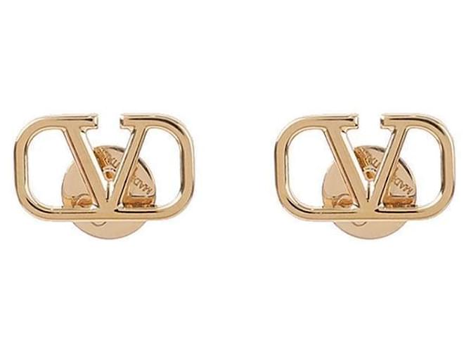 Valentino Orecchini Logo Garavani D'oro - vista 6