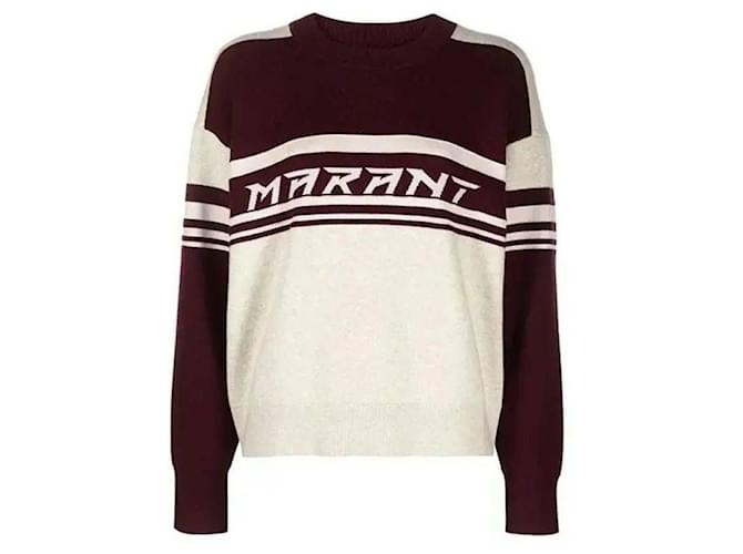 Isabel Marant Suéter de algodão Roxo - vista 4