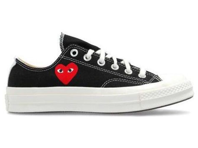 Comme Des Garcons Converse Low AZ Nero - vista 4