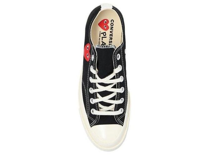 Comme Des Garcons Converse Low AZ Nero - vista 7